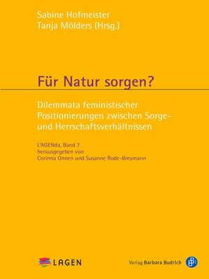 cover image of Für Natur sorgen?